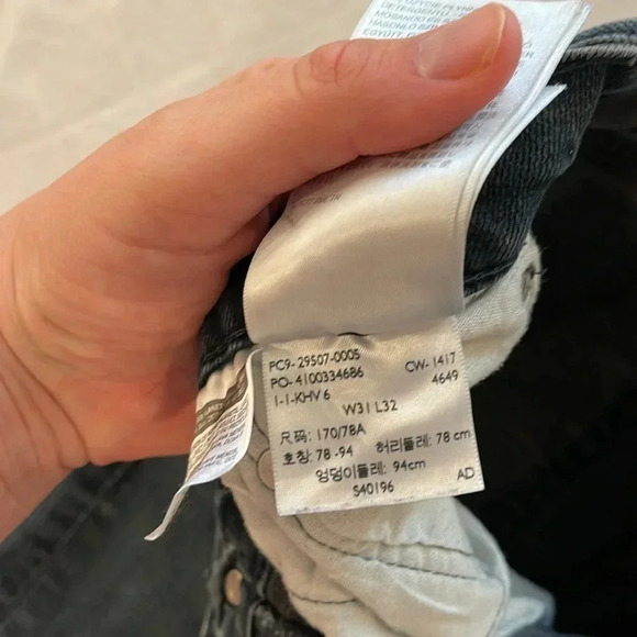 Levi’s men’s 502 jeans size 31x28 31 x 28 hemmed to 28”‎ inseam - Picture 4 of 7